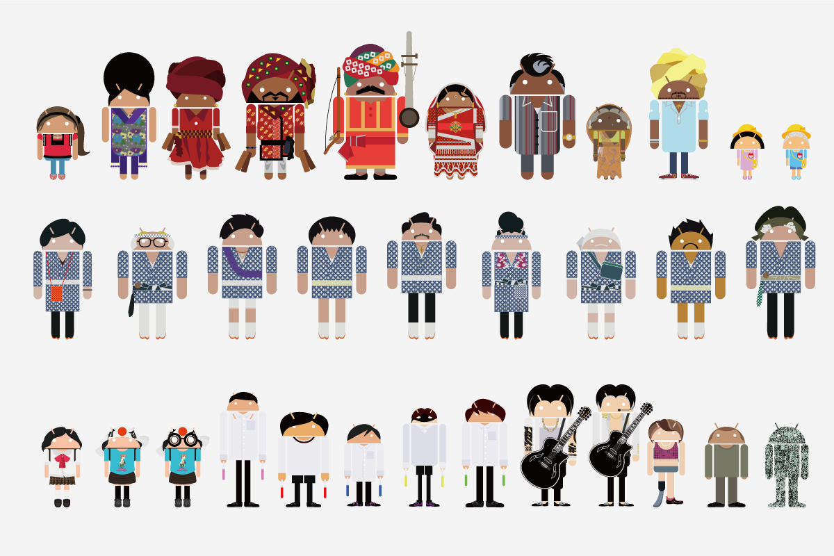 android characters 2